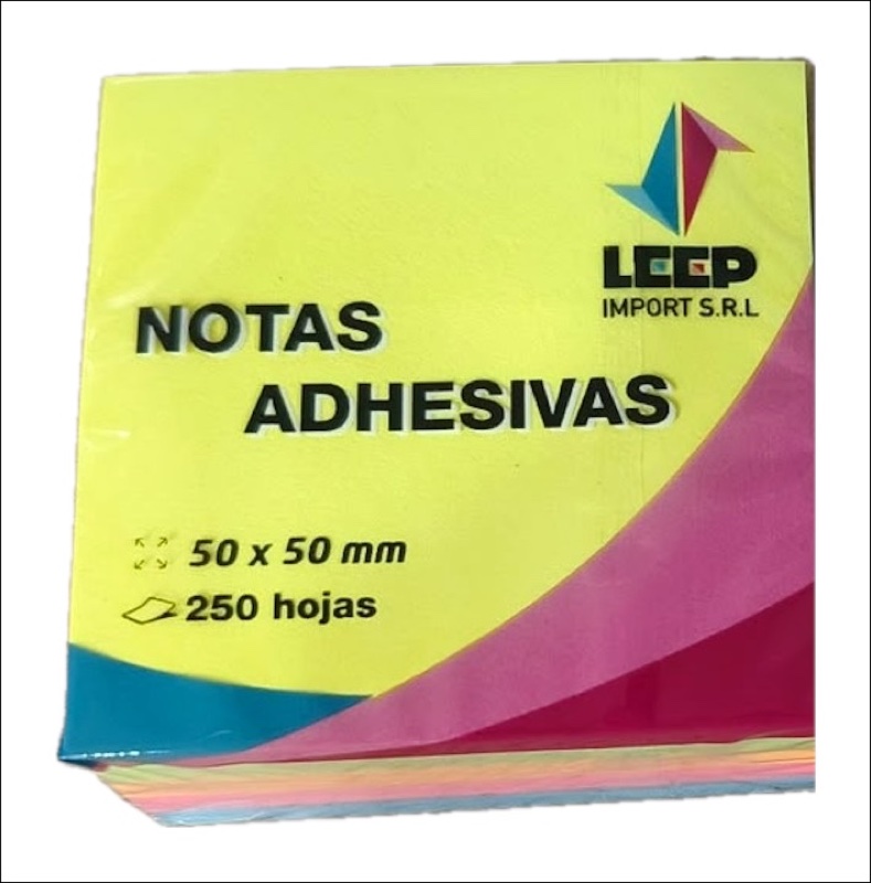 Cubos de notas adhesivas
